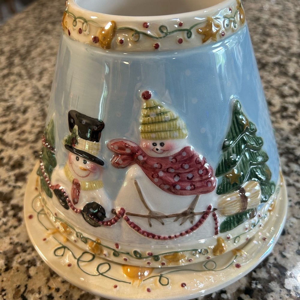 Yankee Candle Large Jar Shade and Jar Plate - Picture 4 of 8